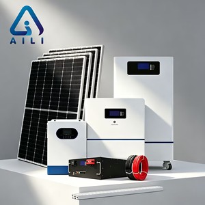 Kit Système Solaire Hybride 10KW MPPT Onduleur à Onde Sinusoïdale Pure IP65 Station d'Énergie de Secours à Batterie au Lithium avec Raccordement au Réseau - Product Image 1