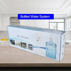 Flaschenwasserspender 5 Gallonen Flaschenwasserpumpe-System elektrische tragbare Trinkwasserpumpe für Kühlschrank Eismaschine-Wasserhahn