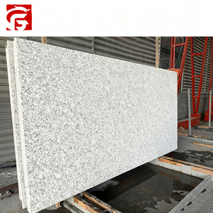 Nhà máy trực tiếp mè trắng Tấm Đá Granite đánh bóng giá rẻ mè trắng/xám đá Granite tự nhiên cho cầu thang - Product Image 3