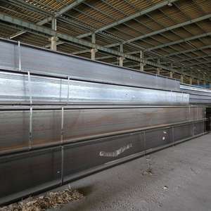 פלדה מבנית בעלת חוזק גבוה, קורה H I סטנדרטית Q235 Q355, עובי 5 מ\\\"מ-25 מ\\\"מ, אורך 12 מטר, קורה H I פלדה עמידה - Product Image 3
