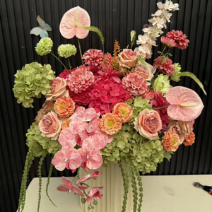 Centros de Mesa Vibrantes y Coloridos para Bodas, Estilo Verano 2027, Bolas de Flores para Decoración de Bodas - Product Image 4