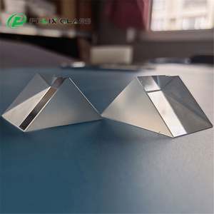 Prisma de ángulo recto de vidrio K9 FELIX de 25 mm x 25 mm x 25 mm, pulido en tres superficies, sin recubrimiento - Product Image 4