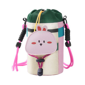 かわいい漫画のキャップカスタム自転車ボトルポータブル屋外スポーツ飲用色プラスチックウォーターボトル - Product Image 2