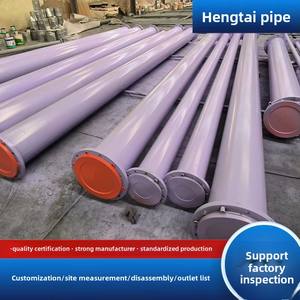 Raccords de tuyauterie à paroi épaisse en caoutchouc résistant aux produits chimiques, conformes à la norme ASTM, avec procédé de soudage pour système de transfert d'acides et d'alcalins - Product Image 5