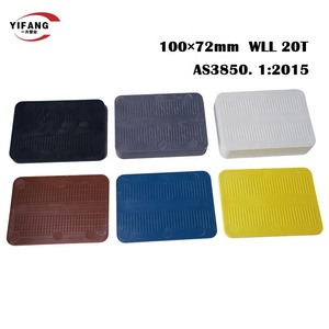 Tùy Chỉnh Trọng Lượng Nhẹ 100X72Mm Nhựa Shim Cho Mái Nhà Và Sàn Bê Tông Bê Tông Cửa Sổ San Lấp Mặt Bằng Bảng Điều Chỉnh Trong Khối Vật Liệu Xây Dựng - Product Image 5