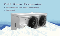 Équipement de réfrigération évaporative industriel commercial au prix d'usine, refroidisseur d'air, évaporateur pour chambre froide