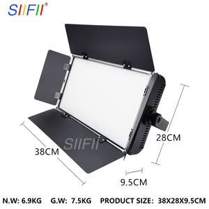 Équipement d'éclairage de cinéma 200W 832 pièces LED lumière vidéo chaude Studio professionnel lumières de studio douces avec contrôle DMX - Product Image 3