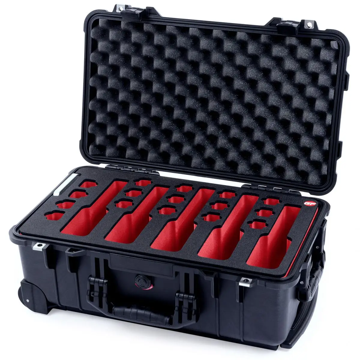 Waterproof Storage Suitcases Tool Boxes Pelican Case Hard Plastic Case with Custom Shape Foam Insert