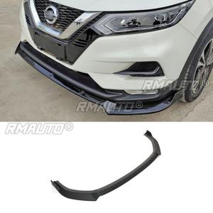 Diffuseur de pare-chocs avant noir brillant pour Nissan Qashqai 2019-2020 – Pièce de modification et protection de carrosserie - Product Image 2