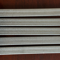 Profilé de fixation de film pour serre à forte teneur en zinc, en aluminium galvanisé, à rainure de maintien, en promotion