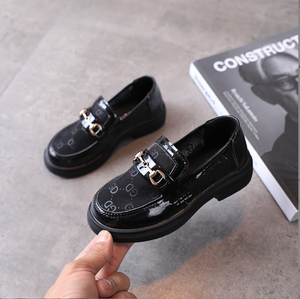 Chaussures en maille respirante pour enfants, chaussures à enfiler pour filles, mocassins noirs et blancs, chaussures pour filles, chaussures de princesse pour enfants - Product Image 3