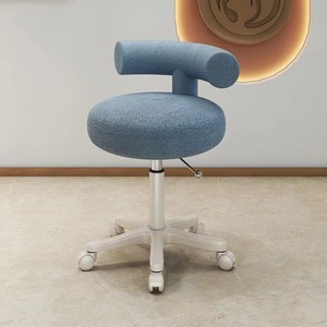 Muebles de salón de belleza, <span class=keywords><strong>tocador</strong></span> giratorio moderno y cómodo, <span class=keywords><strong>silla</strong></span> de maquillaje, taburete de masaje <span class=keywords><strong>con</strong></span> rueda - Product Image 3