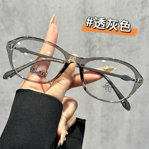 Lunettes optiques ovales anti-lumière bleue TR38032 pour unisexe avec verres en PC et fonction de protection contre la lumière bleue - Product Image 3