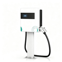 Yugong 200kW 380V Tiang Pengisian Daya DC Komersial Vertikal CCS2 EV Charger dengan Peralatan Ganda Motor & Mesin