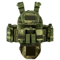 Chaleco Táctico Portaplacas Molle de Camuflaje Personalizado de Fábrica Zennison con Protección de Entrepierna y Estructura Ajustable