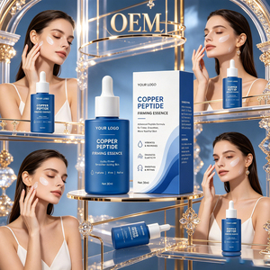 Suero Facial de Péptidos Azules, Suaviza la Superficie de la Piel, Repone la Hidratación Diaria, Calma la Irritación Seca Leve, Absorción Ligera - Product Image 4