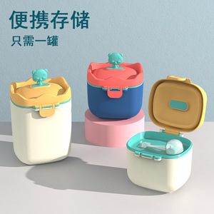 Contenedor portátil para fórmula de bebé Baby Guard Town, rectangular, hermético, a prueba de humedad, para almacenamiento de alimentación de niños de 0 a 6 meses - Product Image 3
