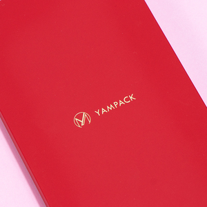 Tùy chỉnh in Trung Quốc gói màu đỏ Pouch satin vàng lá dập vải đỏ gói nhung đỏ gói - Product Image 4