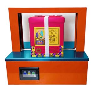 Máquina Automática para Flejado de Cortinas, Cinta Adhesiva sin Pegamento para Cajas de Cartón, Flejado de Textiles para el Hogar - Product Image 1