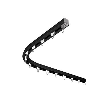 Thanh ray rèm âm trần dễ sử dụng, không cần khung, gắn trần, chất liệu nhôm, bán trực tiếp từ nhà máy - Product Image 1