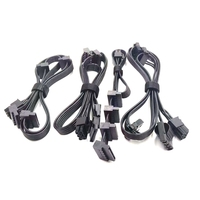 Kabel Adaptor Modul Daya Merek Ternama USB 3.0 Tembaga Berlapis Kualitas Tinggi 3A Pengisian Cepat Selubung PVC Kepang Untuk Komputer