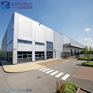 <span class=keywords><strong>Hangar</strong></span> préfabriqué en acier galvanisé, entrepôt, atelier commercial, design moderne - Product Image 2