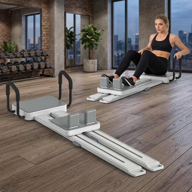 New Arrival Adjustable Multi Functional Portable Foldable Core Strength Training Pilates Board for Bodybuilding Massage