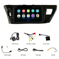 Autoradio Android 15 pour Toyota Corolla 2012-2016 avec GPS, écran tactile OLED HD 1280x720 / WiFi, TV, lecteur MP3