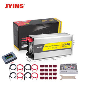 Inversor de Potência de Onda Senoidal Pura 12V 24V 48V DC para AC 220V 5000W Potência de Pico 10000 Watts - Product Image 1