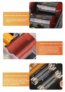 Gertsound 668 1300W Treble Âm Bass Tầm Trung Loa Âm Thanh Thụ Động Chéo 3Way Cao/Thấp Bộ Lọc Bảng Kim Loại Màu Đen 4-8 Ohm - Product Image 5