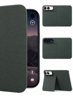 Étui de téléphone TechWoven pour iPhone Duo, avec béquille pliable intégrée, protection intégrale antichoc