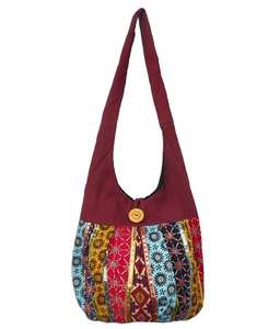 Venta al por mayor indio Vintage cosido a mano Banjara bolso de hombro bolso de mano bolsa de transporte cierre abierto moda de verano producto más exigente - Product Image 1