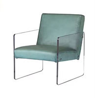 Chaise simple de maison simple de chaise de loisirs de balcon d'accoudoir acrylique nouvellement conçu