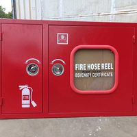 Kit d'équipement et d'accessoires essentiels pour la lutte contre les incendies, armoire de lutte contre les incendies avec système de tuyau enrouleur