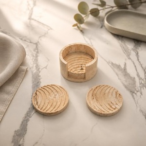Best Quality <b>Marble</b> <b>Coaster</b> Set For Tabletop Decoration Dining Room Kitchen And Office Use Available At Best Price - Product Image 4