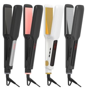 Lisseur à cheveux à plaques larges en titane, outils <span class=keywords><strong>de</strong></span> coiffure professionnels, fer à lisser personnalisé <span class=keywords><strong>de</strong></span> l'usine Iconic pour traitement à la kératine - Product Image 6