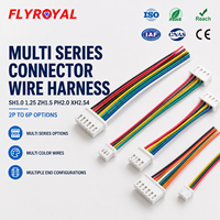 Cableado Electrónico SH1.0 1.25 ZH1.5 PH2.0 XH2.54 2P 3P 4P 5P 6P, Conector, Terminal, Cable, Conjunto de Cableado Personalizado