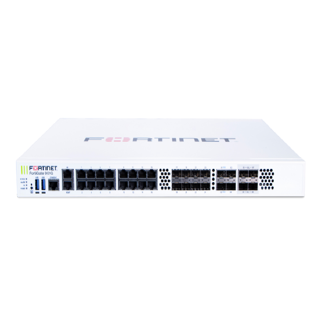 FG-901G Enterprise SD-WAN 900G Series 4x 25G SFP28 Slots 4 10GE SFP Next-Gen Firewall 1 Year Warranty in Stock
