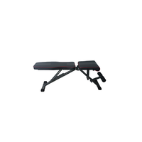 Banc de musculation réglable avec rembourrage résistant à l'usure, inclinaison variable, plat et incliné, équipement de musculation à domicile