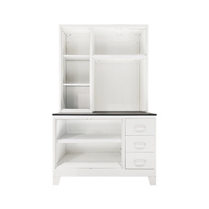 Nouvelles armoires de cuisine modernes Bluewhale KC-03 de qualité supérieure, construction en acier, options d'épaisseur de 0,4 à 1,0 mm, imperméables, écologiques, faciles à assembler - Product Image 3