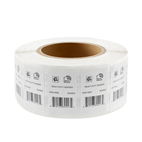 Étiquette RFID longue portée 860-960 MHz ISO18000-6C avec puce Impinj M730/M830, étanche, pour l'inventaire des entrepôts de vente au détail de vêtements
