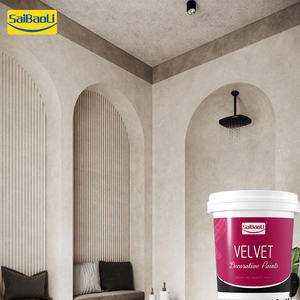 Peinture Murale Velours Effet Perle de Luxe pour Décoration Artistique Intérieure, Idéale pour Salons <span class=keywords><strong>et</strong></span> Chambres – Vente Chaude Direct Usine - Product Image 1