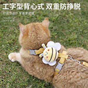 Conjunto de Arnés y Correa para Gatos, Anti-Escape, Ajustable, para Paseos - Product Image 4