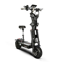 Scooter Eléctrico Plegable Todoterreno para Ciudad, con Doble Motor de 8000W, Batería de Litio de 60V 50A, Capacidad de Carga de 150kg, Disponible en EE. UU. y la UE