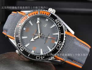 Correa de <span class=keywords><strong>reloj</strong></span> de caucho FKM de 21 mm para <span class=keywords><strong>Omega</strong></span> Seamaster, correa de pulsera de lujo, suave e impermeable - Product Image 4