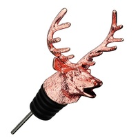 Usine existante moule animal 3D forme aérateur de vin verseur acier inoxydable animaux vin verseurs