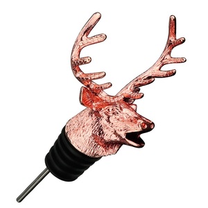 Usine existante moule animal 3D forme aérateur de vin verseur acier inoxydable animaux vin verseurs - Product Image 3