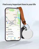 Nouveau design – Traceur GPS mini intelligent pour localiser clés, portefeuille, bagages, animaux de compagnie – Compatible iOS