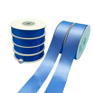 热卖3-100毫米单面双面涤纶绸缎丝带批发绸缎丝带供应商