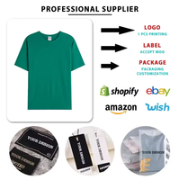T-shirt Homme Nouveau Modèle 260g Coton Lourd Grande Taille Hip-hop Lavé Vintage Imprimé Lettres Manches Courtes Vente en Gros